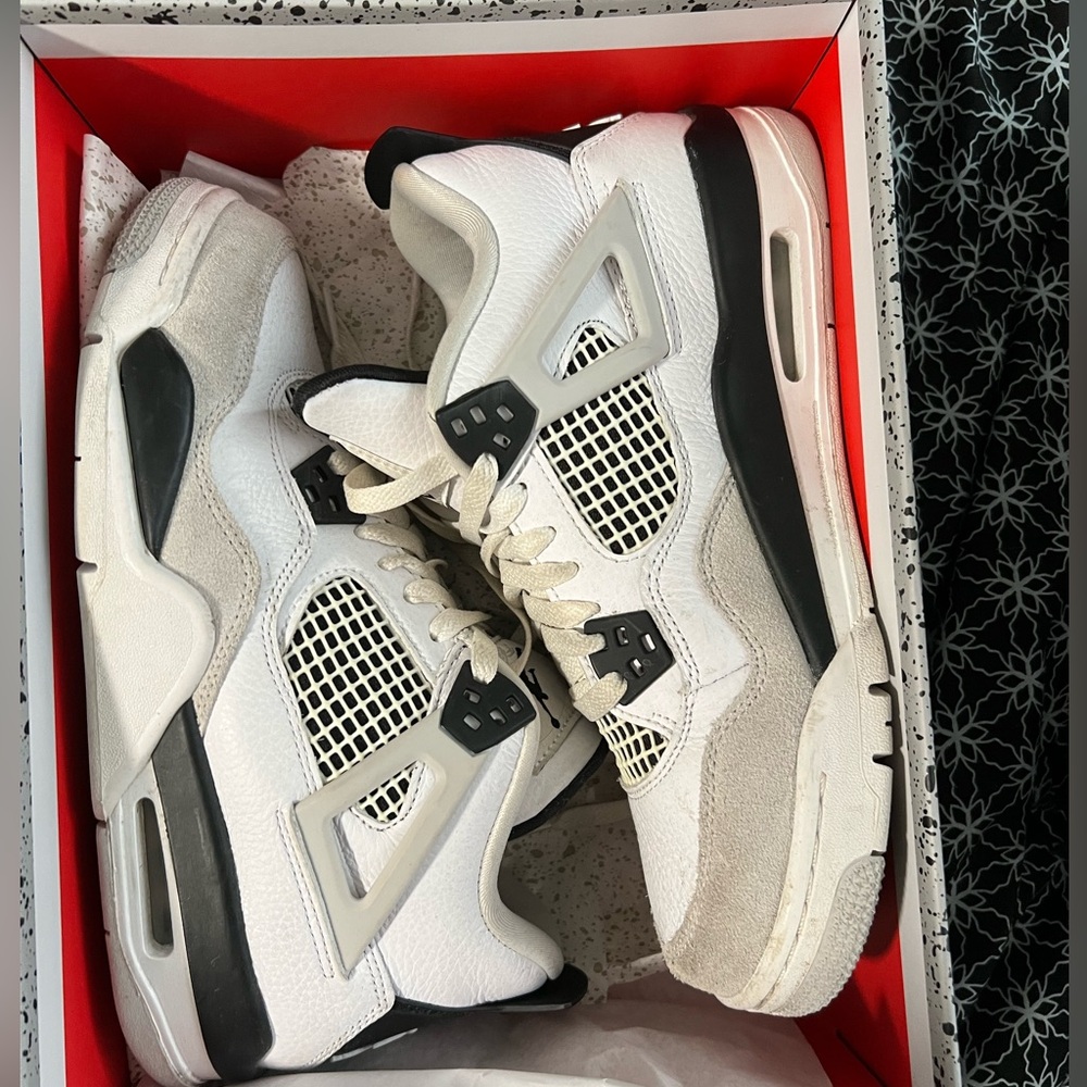 Air jordan 4 military black gs